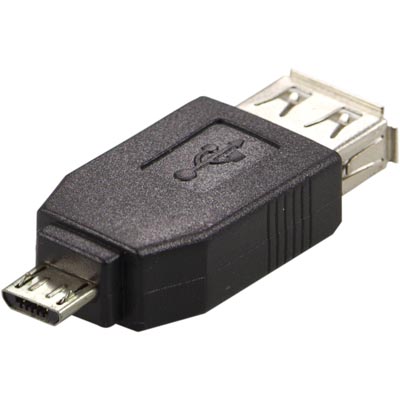 Deltaco USB 2.0 Adapteri A naaras - Micro B uros